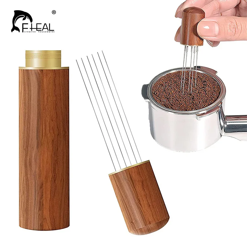 FHEAL CAPE COFAL MAIRRER 0,4 mm distribútor espresso 5/6/8 jemné ihly WDT Toolols CAFE Miešacie príslušenstvo barista