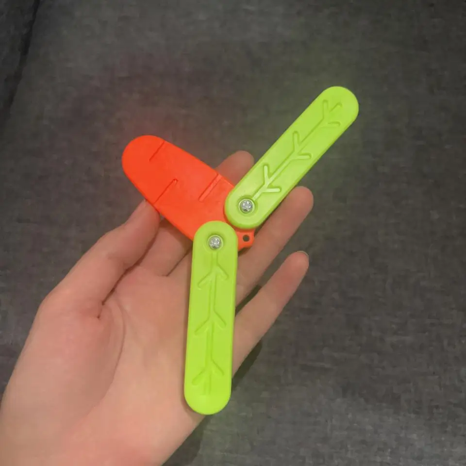 Fidget Cutter Cutter hračky prenosné 3D tlačené hračky mrkvy pre deti pre deti