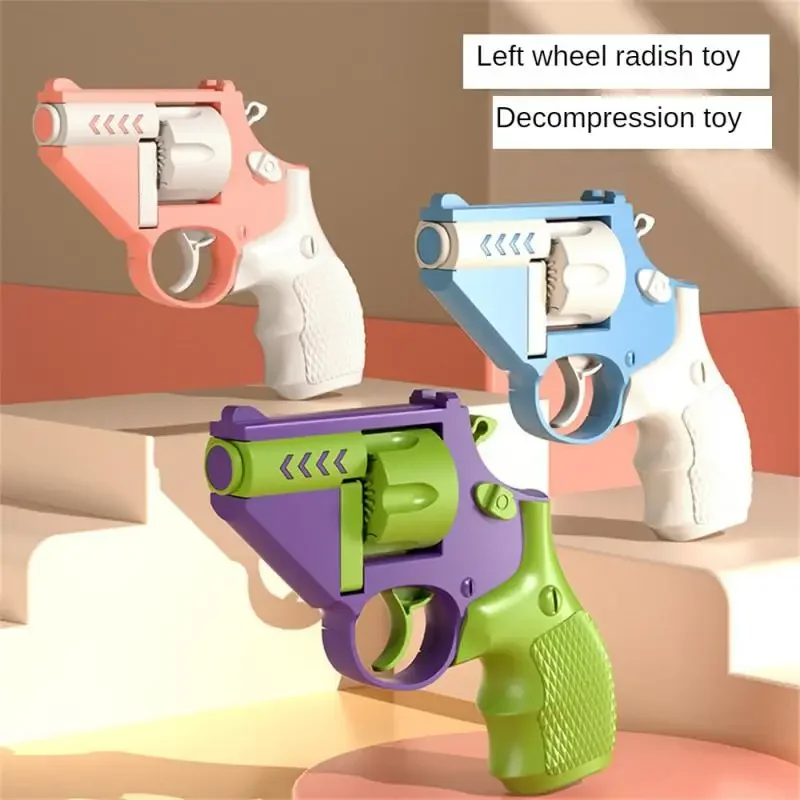 Fidget hračky 3D tlačené mini 1911 fidget blaster stres hračky pre hračky pre dospelých rotačný dizajn vhodný