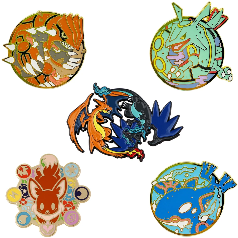 Fierce Dragons Pins Anime Monsters Smalt Pin Batoh Dáli Brošny pre oblečenie ODDELO