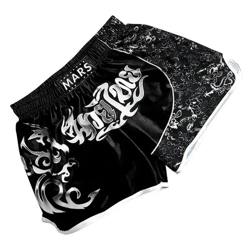 Fighting Gym Muay Thai Shorts Professional Boxing Sanda vyhovuje výcvikovú súťaž Boj proti bojovým šortkám fitness