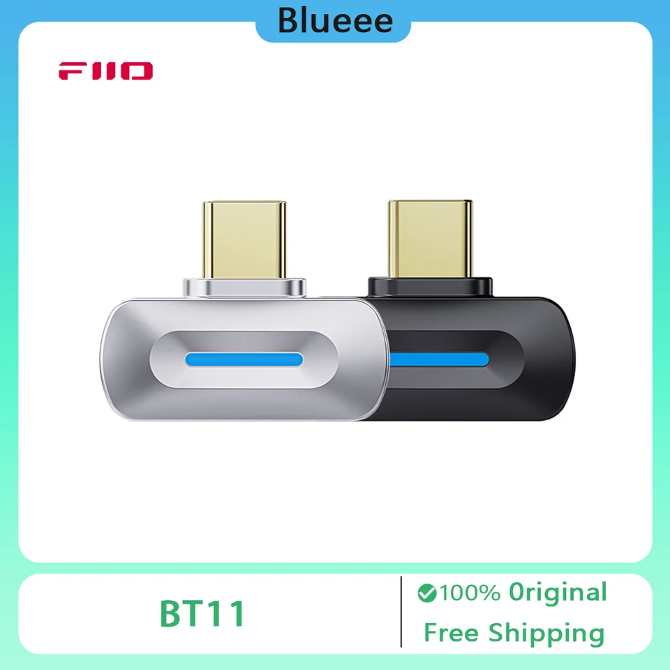 FIIO BT11 Type-C Bluetooth 5.4 Prenosný prenosný bezdrôtový slúchadlá podporuje LDAC APTX Adaptive LDAC APTX
