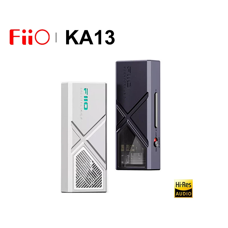 FIIO KA13 USB DAC AMP Mini Desktop Mode Zosilňovač slúchadiel CS43131 SGM8262 Hi-RES Audio 3,5 mm 4,4 mm 550MW Výstupný výstup