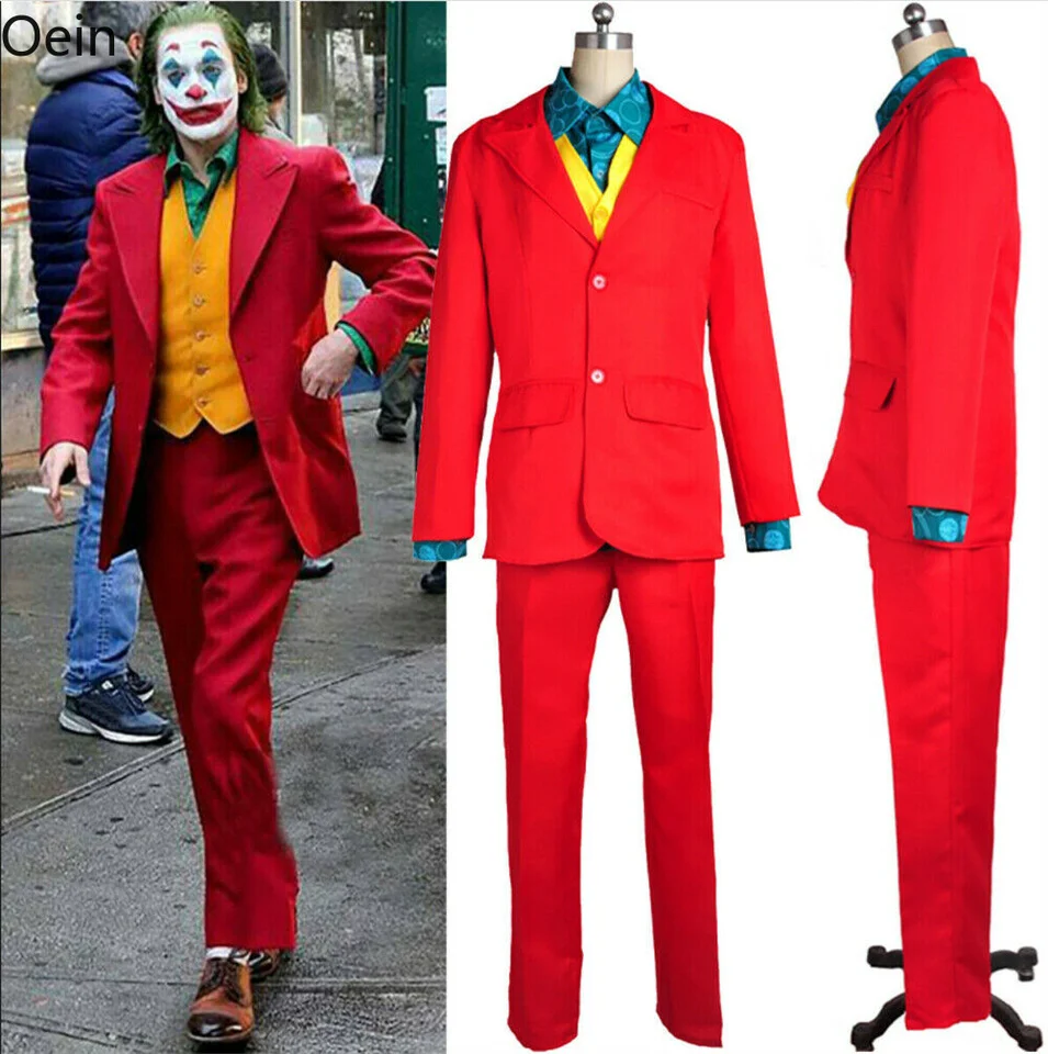 Film Joker Cosplay Clown Couth