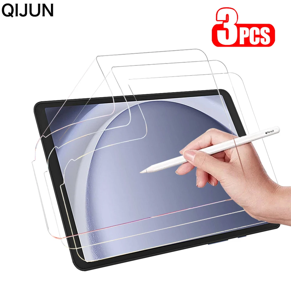 Film na papier pre Samsung Tab A7 A8 A9 Lite Plus Tab A 8.0 10.1 Chránič obrazovky Matte Film pre kartu S6 Lite S7 S8 S9 Fe Plus