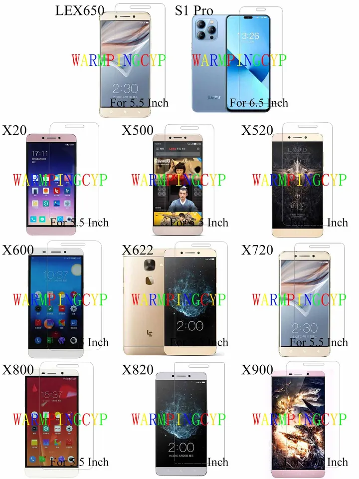 Film Protector Film pre LETV LEX650 S1 Pro X20 X500 X520 X600 X622 X720 X800 X820 X900 S3 Dvojitá kamera AI Verzia X651