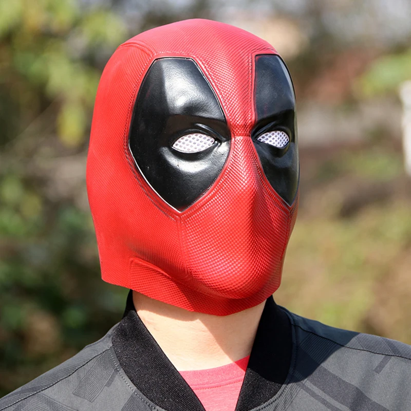 Film superhrdina Wade Winston Wilson Cosplay maska ​​Soft Latex Halloween Party Masks Ball Costy Props Chrismas