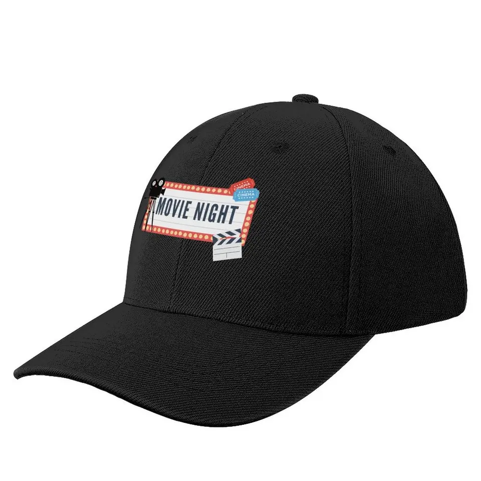 Filmové nočné tričko dizajn baseball cap bobble klobúk luxusná čiapka luxusná klobúk vinobranie mužov dámsky