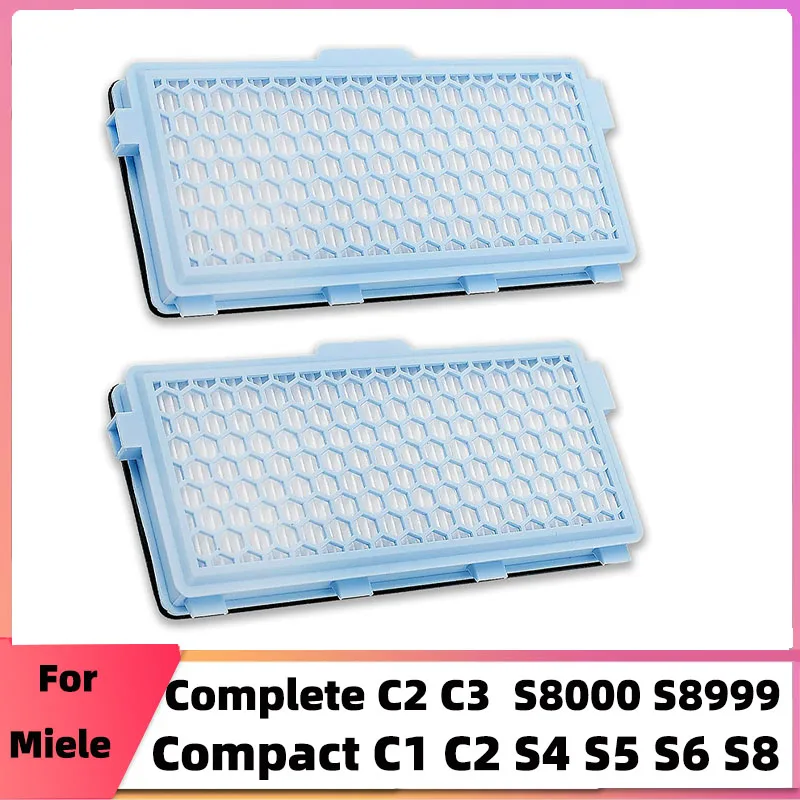 Filtre HEPA pre Miele SF-AA 50 SF-HA 50 Active Airclean C1 C2 C3 S4 S5 S6 S8 S6000 S8000 S8999 Výmena diel