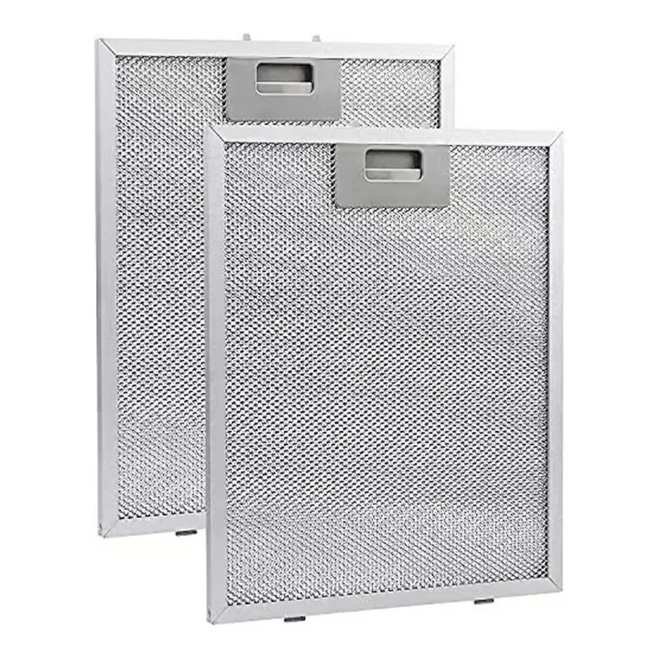 Filtre strieborného variča z nehrdzavejúcej ocele Filtre 305 x 267 x 9 mm Vylepšená kvalita ovzdušia Znížte zápach varenia