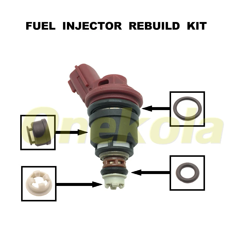 Filtre tesnenia injektora paliva pre tesnenie O-krúžkov pre RR544 Nissan Silvia 200SX S13-15 SR20DET 16600-RR544