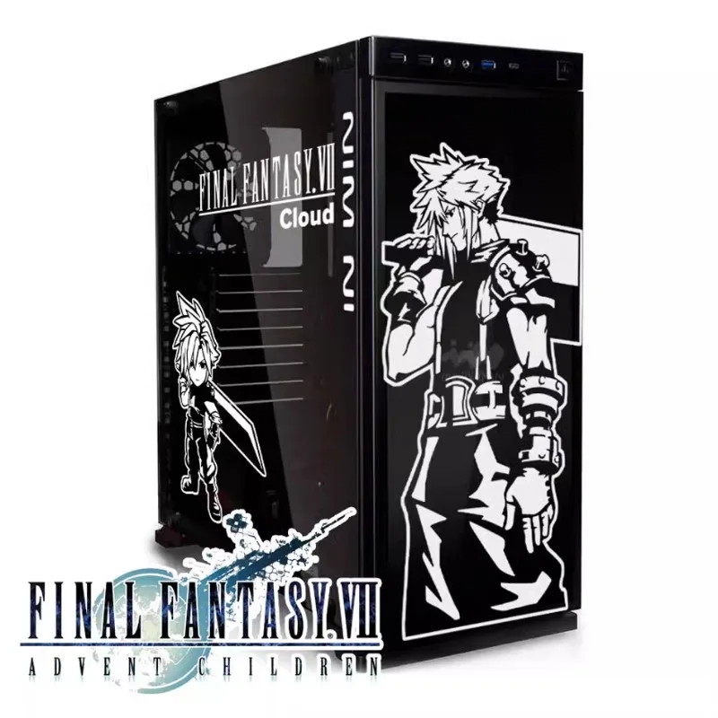 Final Fantasy 7 Anime Periférne nálepky počítačové nálepky Case Decoration Stickers počítačový počítač hostiteľský stolný počítač dekorácie nálepky