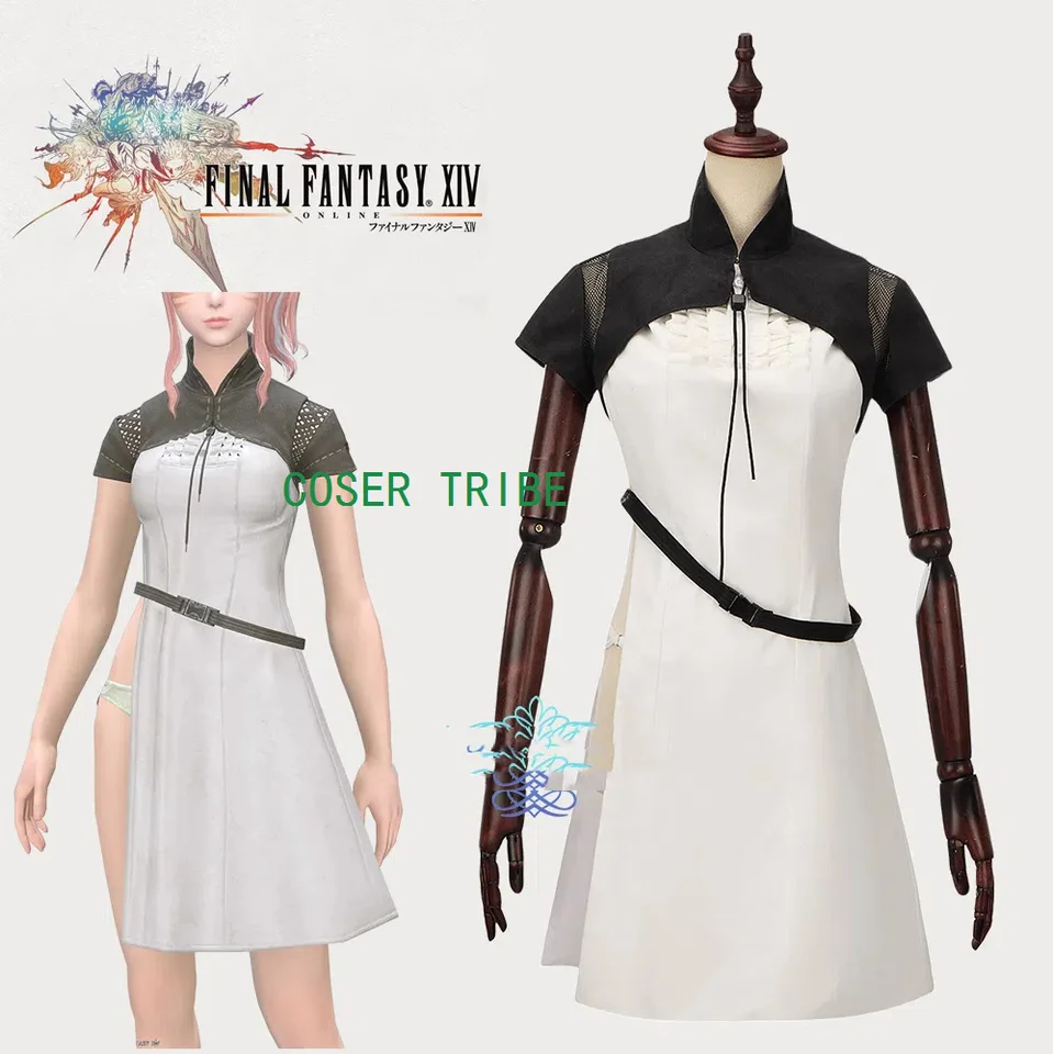 Final Fantasy Cyborg s staromódny chant uniform Cosplay kostým cos hra Anime Party Uniforma Hallowen Hracie roy oblečenie