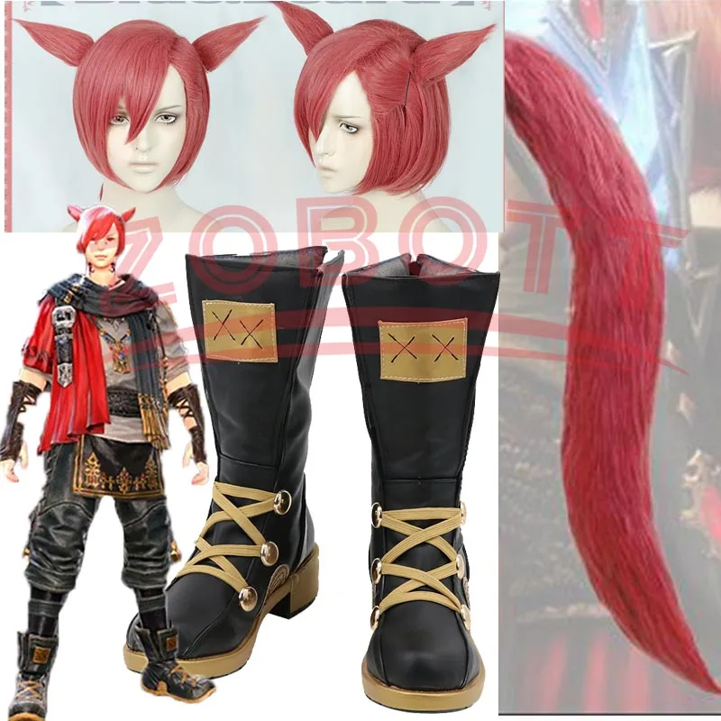 Final Fantasy Graha Tia Naha Cosplay topánky topánky pre ženy Men Halloween Carival Party