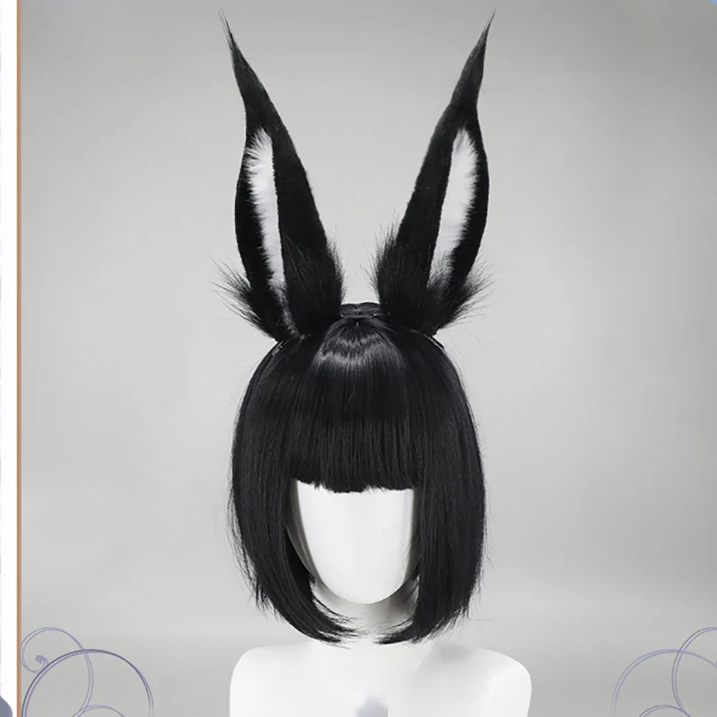 Final Fantasy Viera Cosplay Headar Women Anime Viera Rabbit Cute plyšová čelenka Halloween rekvizity