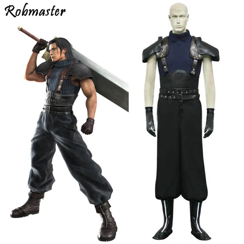 Final Fantasy VII 7 Krízová jadro Zack Fair Cosplay kostým dospelých mužov pre deti cos oblečenie oblečenie