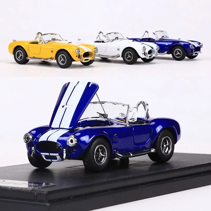 Fine Works 1:64 Ford Shelby 427 Convertible Classic Car Simulation zliatin zliat