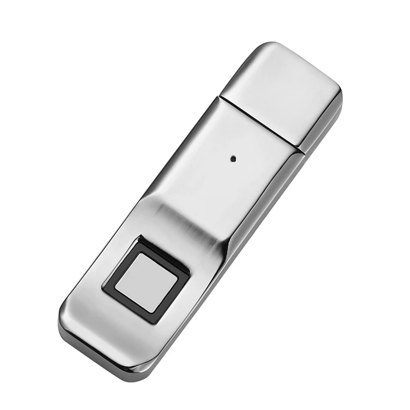 Fingerprint šifrovaný Pendrive 32 GB Encryption USB Flash poháňa údaje o zabezpečení Data Business Office Kov Heslo Stabilné súkromné ​​32G