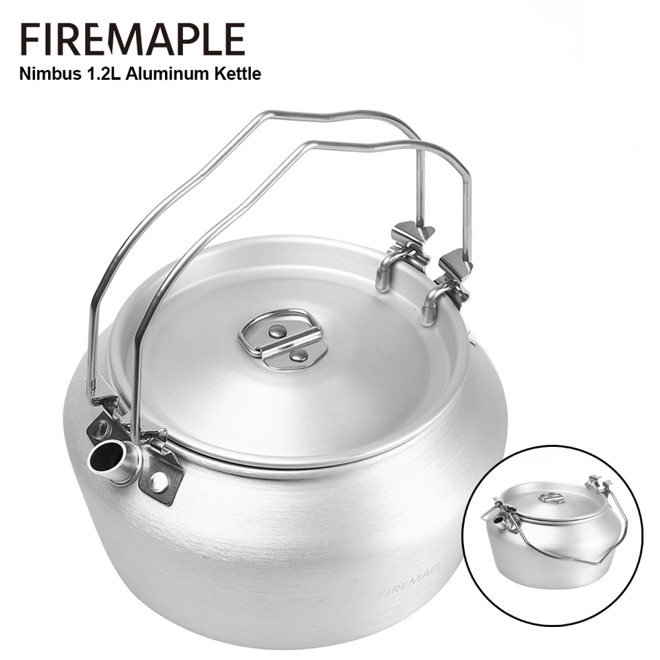 Fire Maple Nimbus 1,2 l Vonkajšia kanvica hliníkový piknik Lightweight Teapot Bushcraft Tourism Campfire