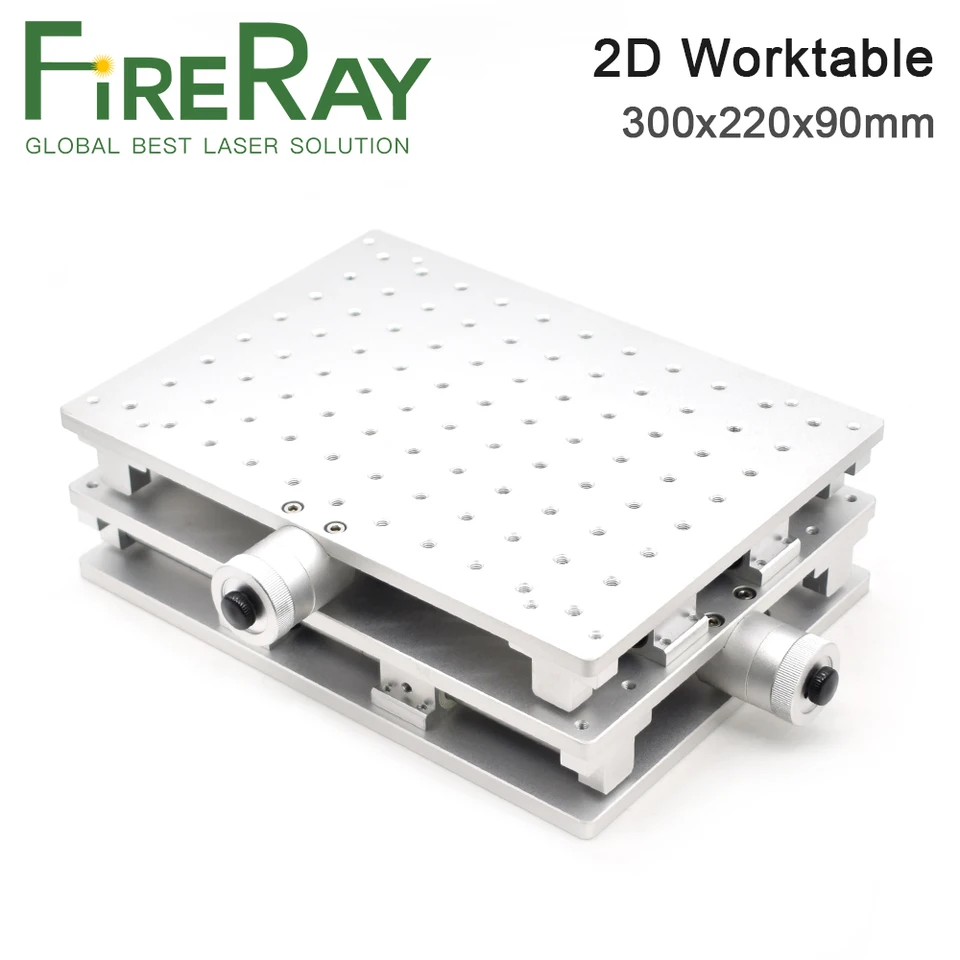 Fireray laserové označenie stroj 2D pracovné miesto 300x220x90mm x-osi nastaviteľné 0-150 mm y osi Y Nastaviteľné 0-190 mm pevné skrutky M6