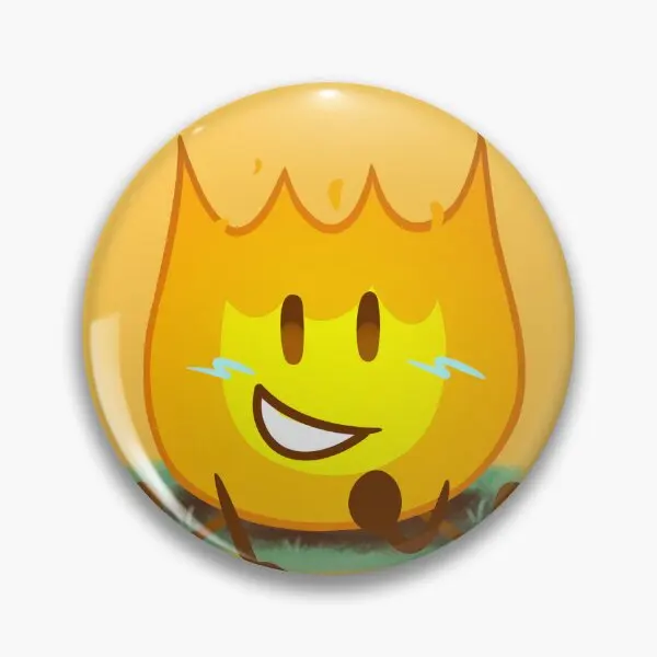 Firey Battle For Dream Island Soft Gompte Pin Cute Dear