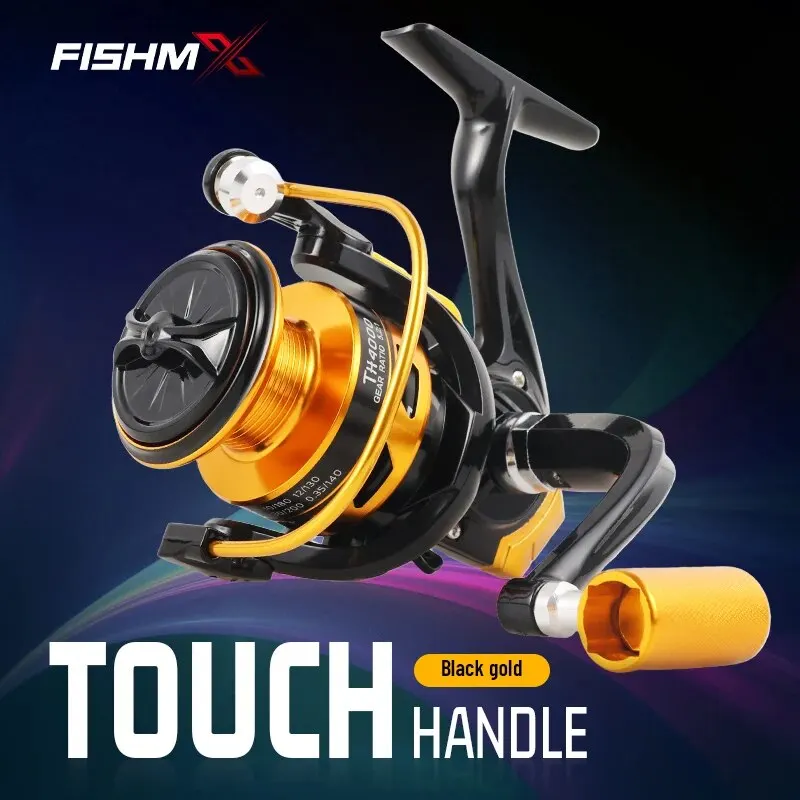 FishMx Rybárska navijak 5.2: 1 Rybárska návnada navijku navijak navijak kovová cievka slaná voda navijak pre rybárske príslušenstvo pesca