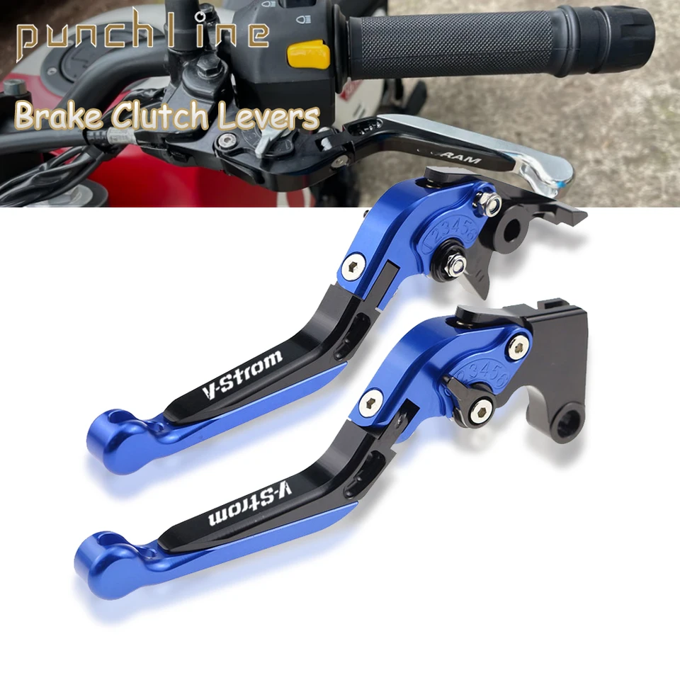 Fit DL250 V-Strom DL 250 250 250 2018-2022 Spojkové páky pre DL650 DL 650 V-Strom 650 2011-2022 Skladacie páky na roztiahnutie brzdových pák