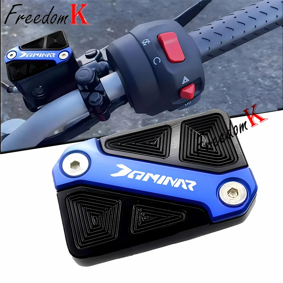 Fit for Bajaj Dominar 400 Dominar400 2017-2023 2022 2021 2020 CNC prednej brzdovej kvapaliny Olej Oil Cap Cap Cover Master valc