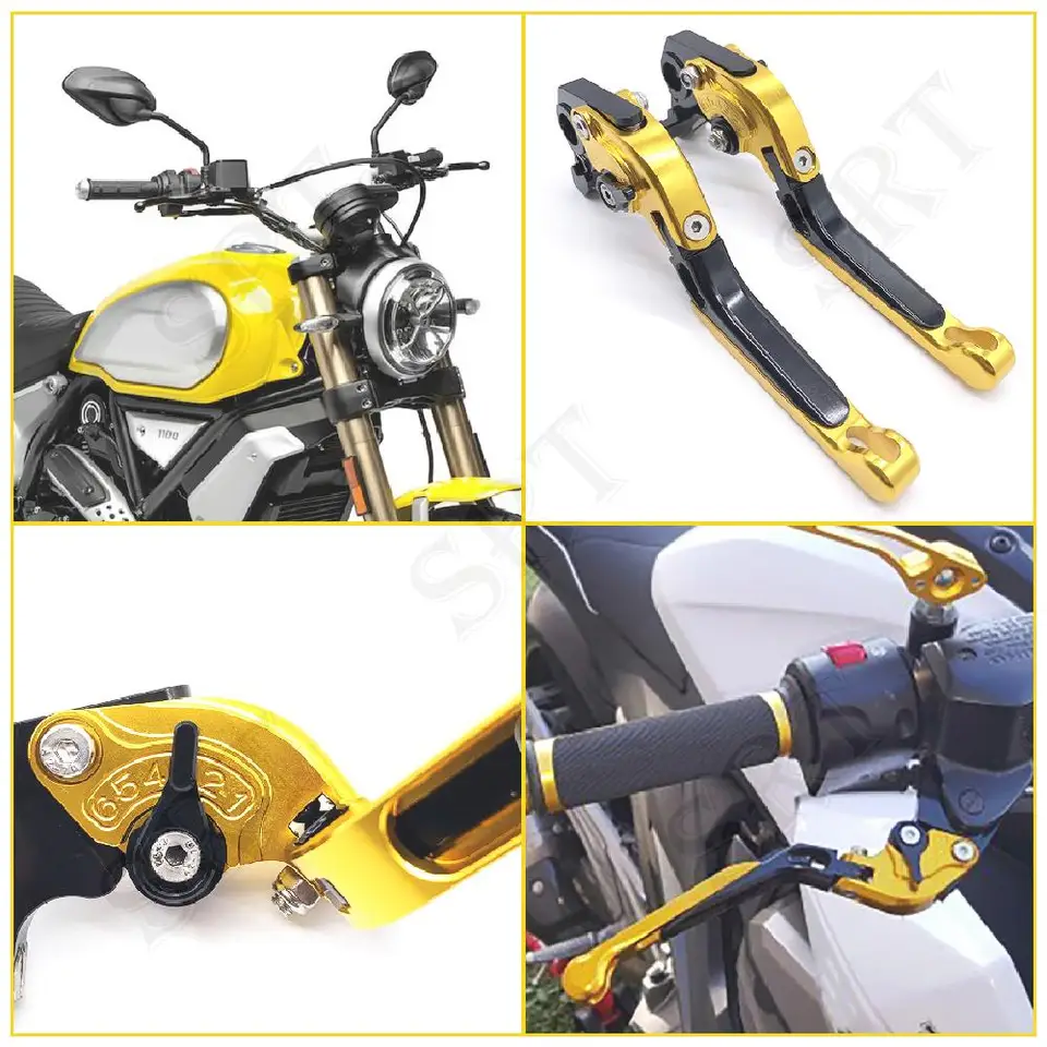 Fit for Ducati Scrambler 1100 Sport Special Desert Sled Motocykle nastaviteľné skladacie skladacie páky brzdovej spojky 2018-2022