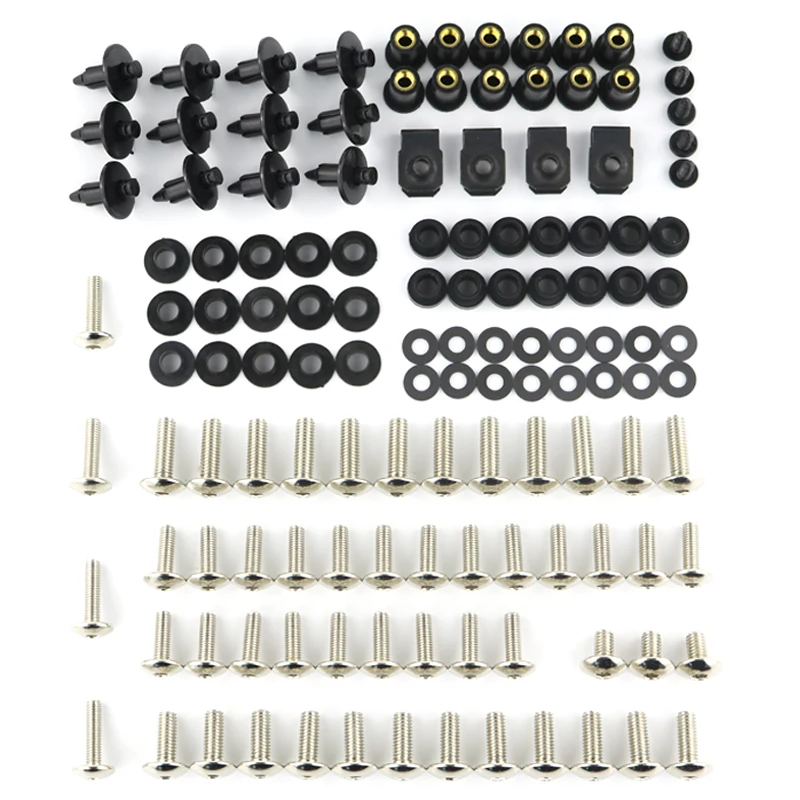 Fit for Honda CBR150R CBR250RR CBR300R CBR400R CBR500R CBR650F Motocykel Kompletný plný kapotážový skrutky súprav
