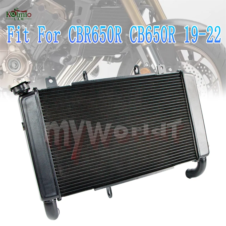Fit for Honda CBR650R CB650R 2019 - 2022 Motocyklový hliníkový chladič chladiča CB CBR 650 CBR650 CB650 R 2020 2021 19 20 22 22 22