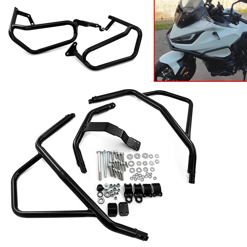 Fit for Honda NT 1100 DCT 2022-2024 NT-1100 Motocyklové havárie Havárie Bumper Motor Engine Tank Ochrana klietkovej klietky NT1100