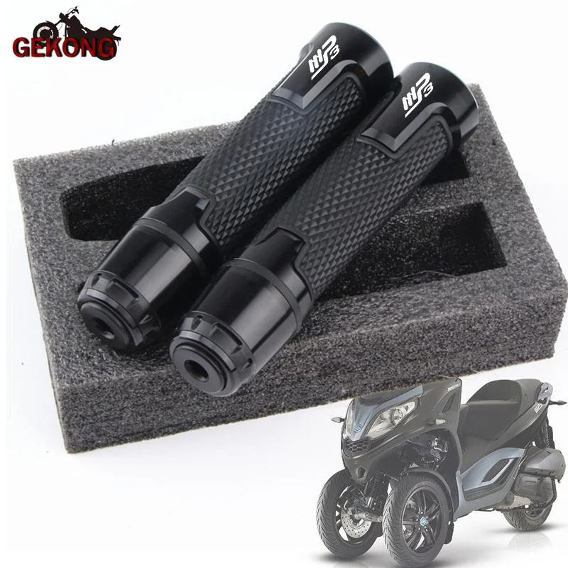 Fit for Piaggio mp3 250 300 500 Motocykel 7/8 '' 22 mm CNC Rovnak rukoväte rukoväť