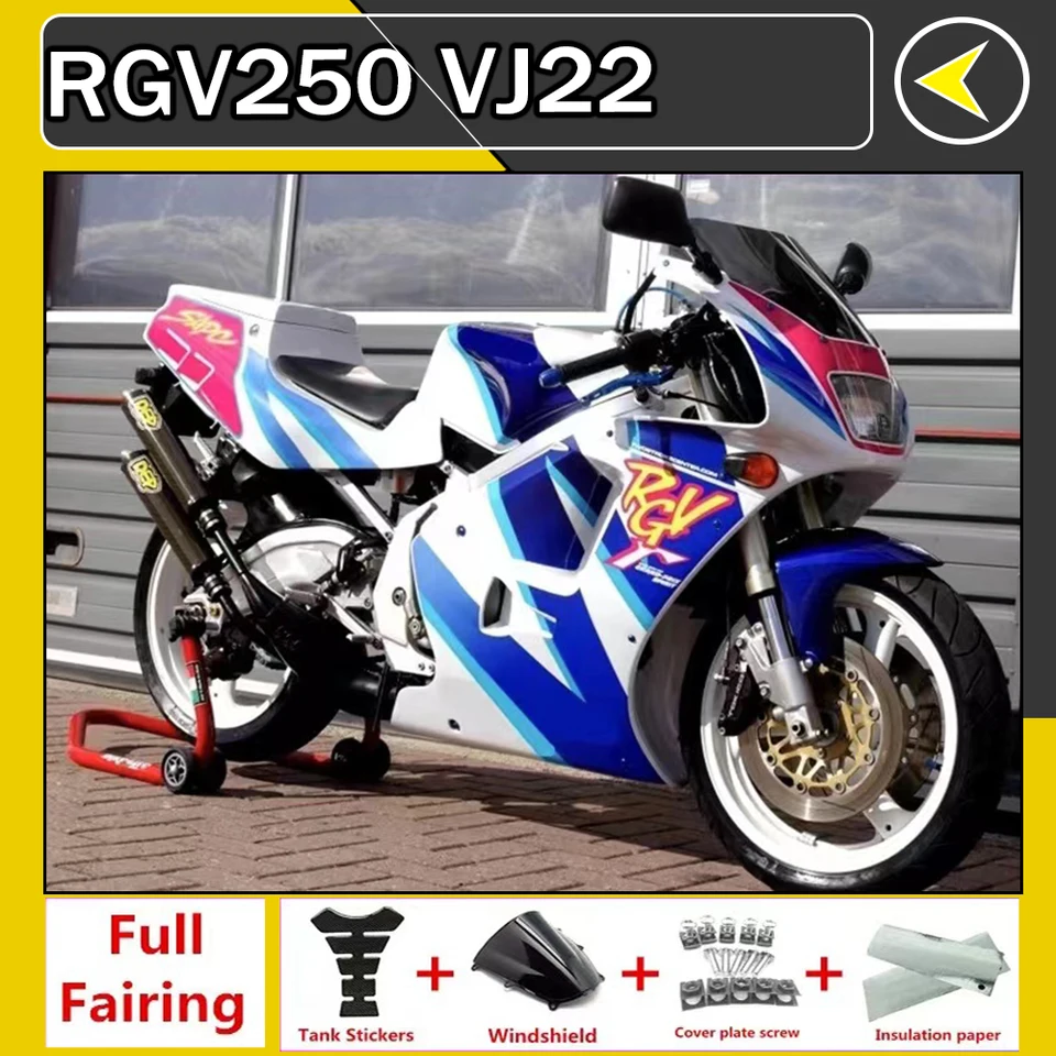 Fit for RGV250 VJ22 1991 - 1994 Motocykel plná kapotážová súprava súpravy RGV 250 VJ 22 RGV22 1992 1993 91 92 93 94