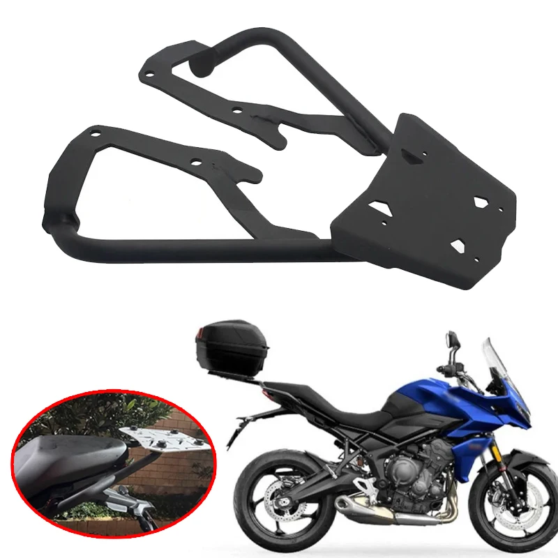 Fit for Tiger Sport 660 Tiger 660 Tiger660 2022 na motocyklovom príslušenstve Zhruba batožinová batožina Zadná držiak na kmeň kmeňa uhlíka