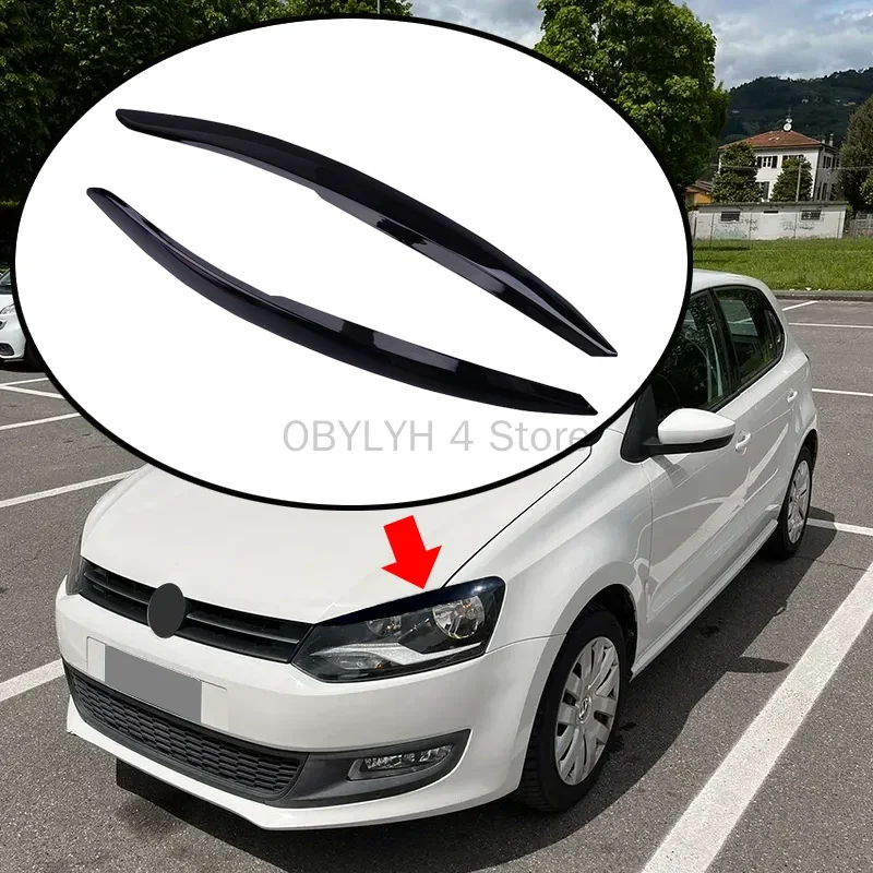 Fit for VW 2010 2012 2012 2013 2014 2015 2016 2016 2017 2ks Polo MK5 6R SETUL -STAMP OBELE OBLASTI DECORATÍVNE TIMPORY ADPISORY