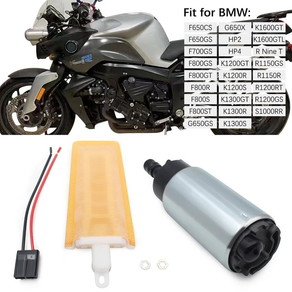Fit pre BMW K1200GT K1200R K1200S K1300GT K1300R K1300S K1600GT K1600GTL Motocyklový plyn benzínový benzínový čerpadlo