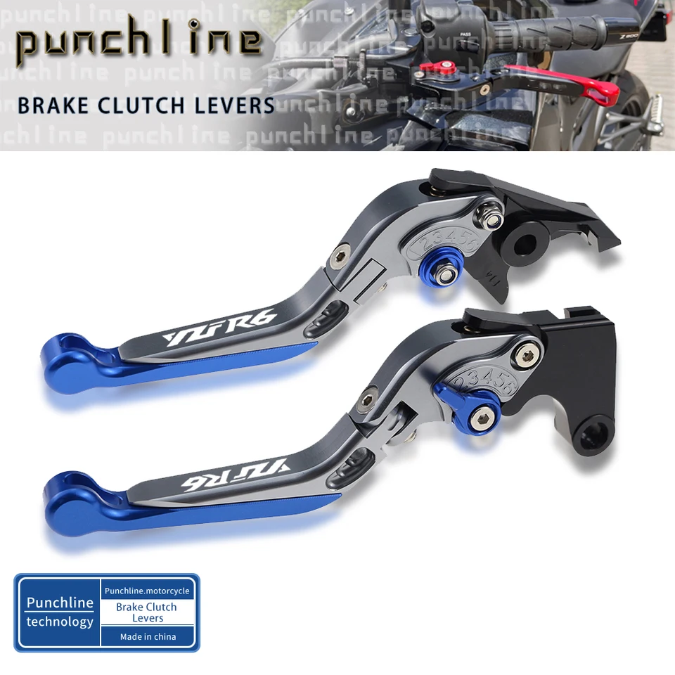 Fit YZF R6 1999-2004 páky spojky pre YZF-R6 skladacie rukoväte brzdy