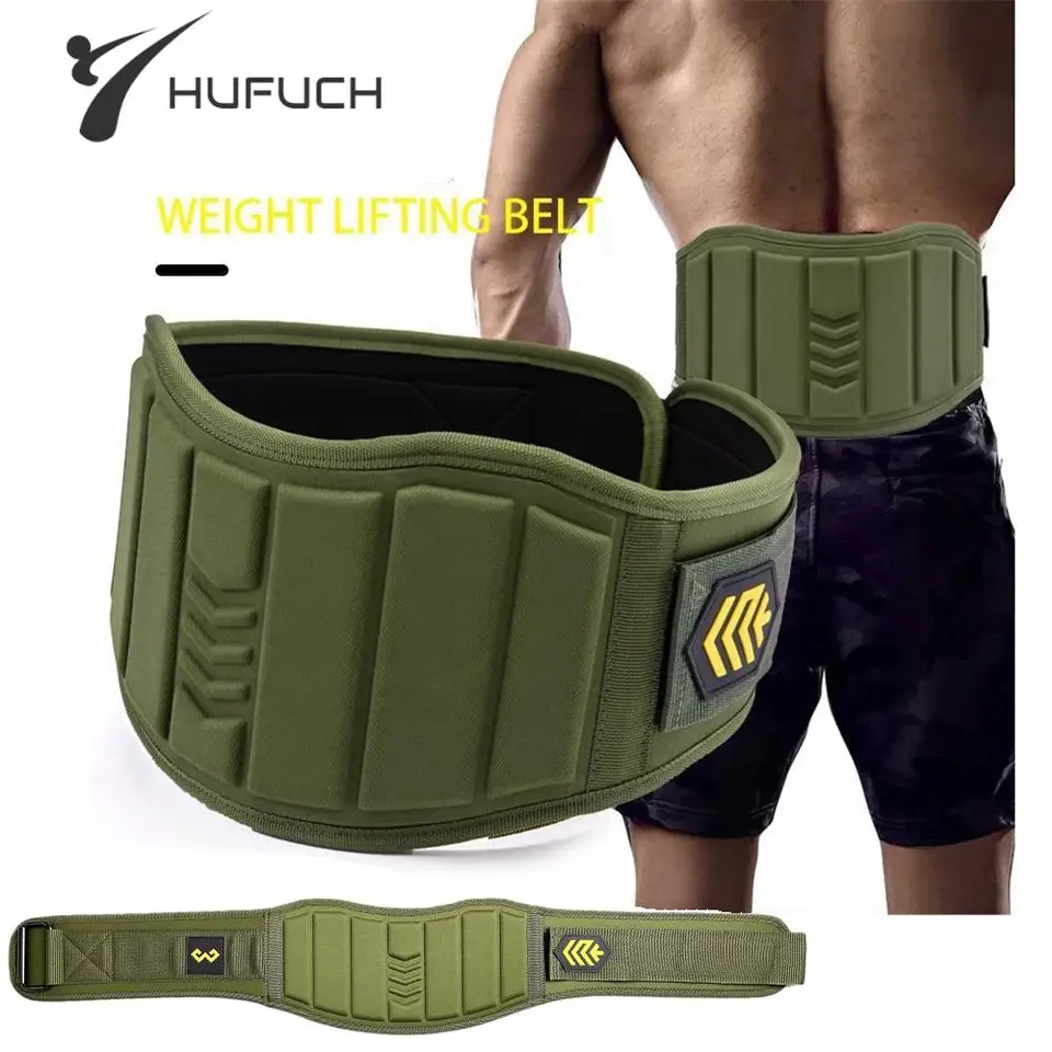 Fitness Belt for Men Profesionálne športové vybavenie Tréning Squat Squat Hard Roup Have Lift Hmotnosť pásu Zadný opasok