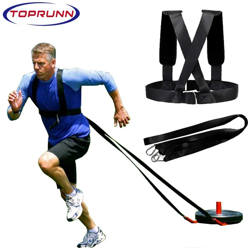Fitness Equipment Ramenou postrojom telocvičňou potiahnite sánky rýchlosť váh Tréning tréning remienok Hmotnosť svalového športového príslušenstva
