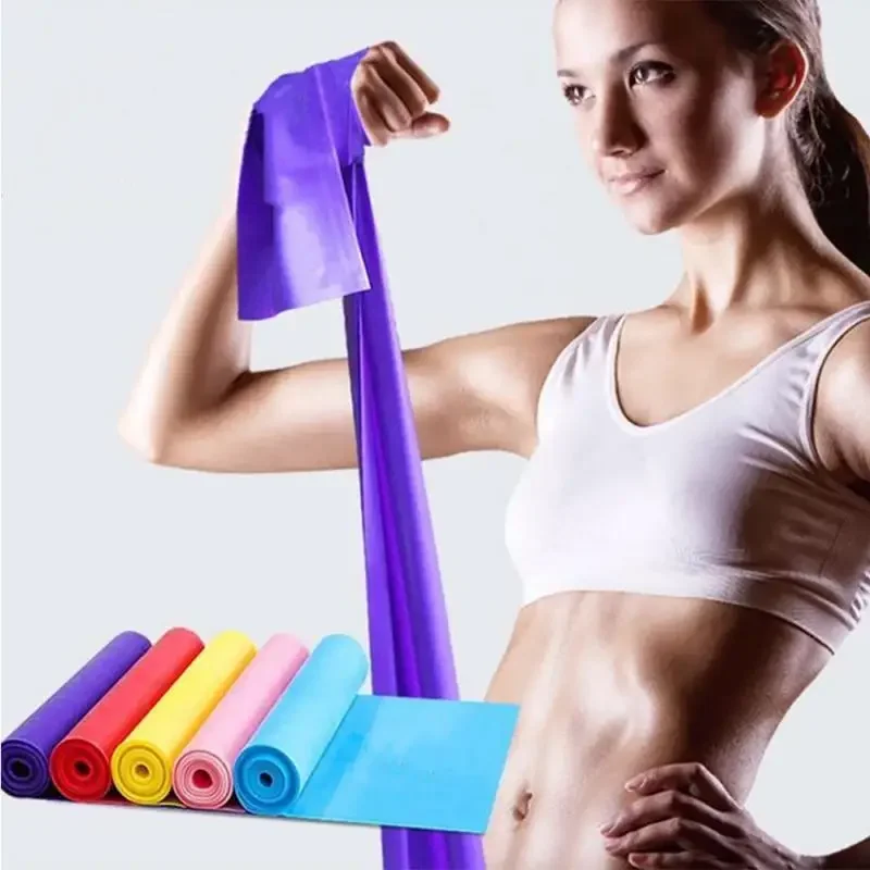 Fitness rezistencia kapela cvičebné vybavenie jogy joga telocvičňa elastická gumová pevnosť rezistencie kapely pilates crossfit dám