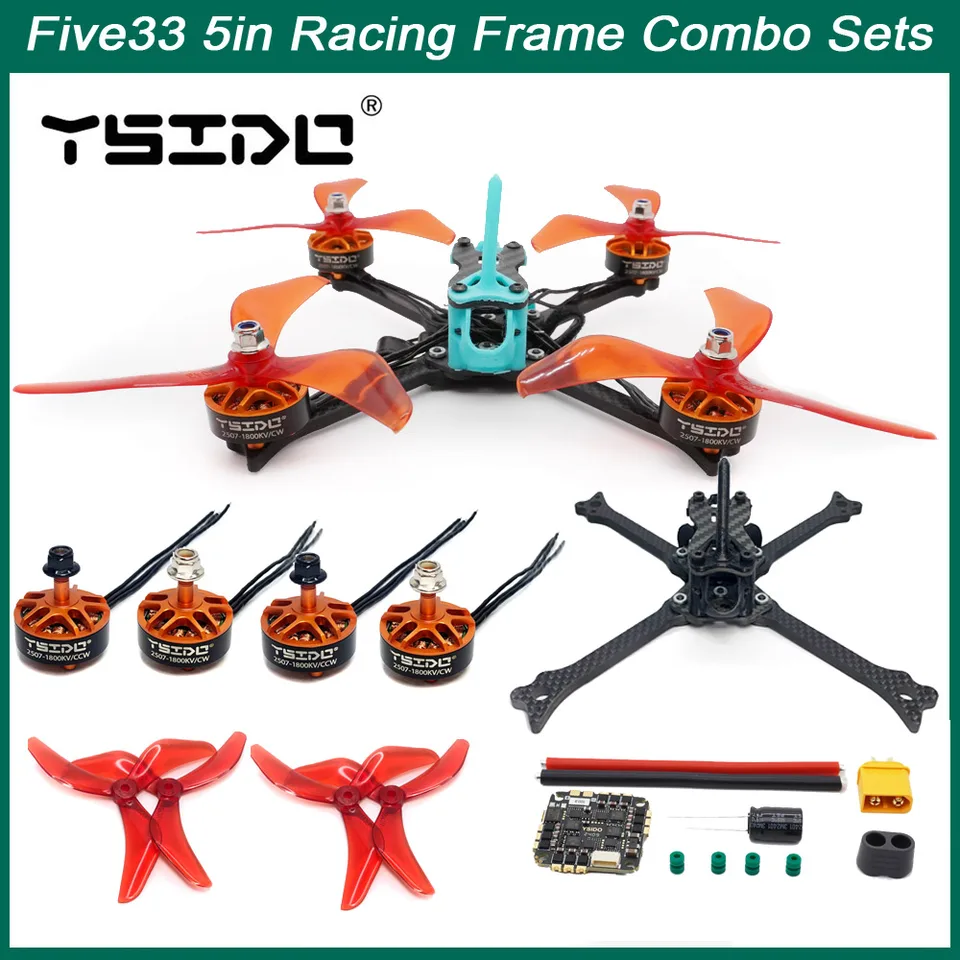 Five33 Lite/Pro/Max 5in Racing Ultra Light X-Type 200 mm ráme