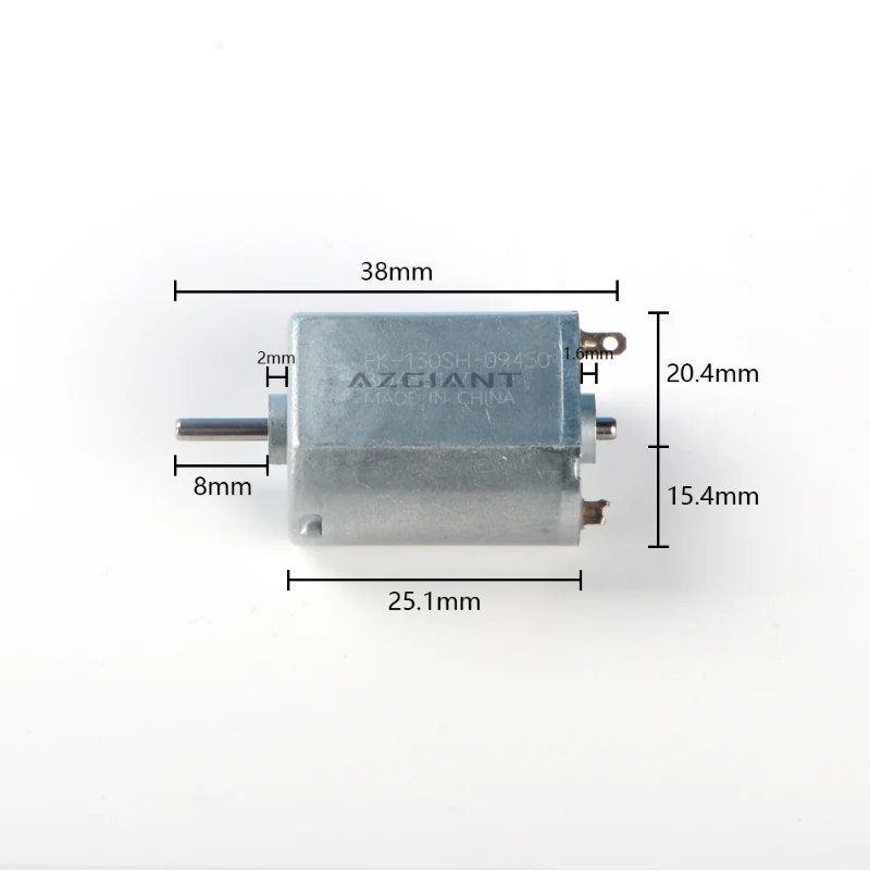 FK-130SH-09450 DC Small Motor Original pre originálne FK-130 SH MOSTNÁ KUCHOVÁ KUSTATÁCH