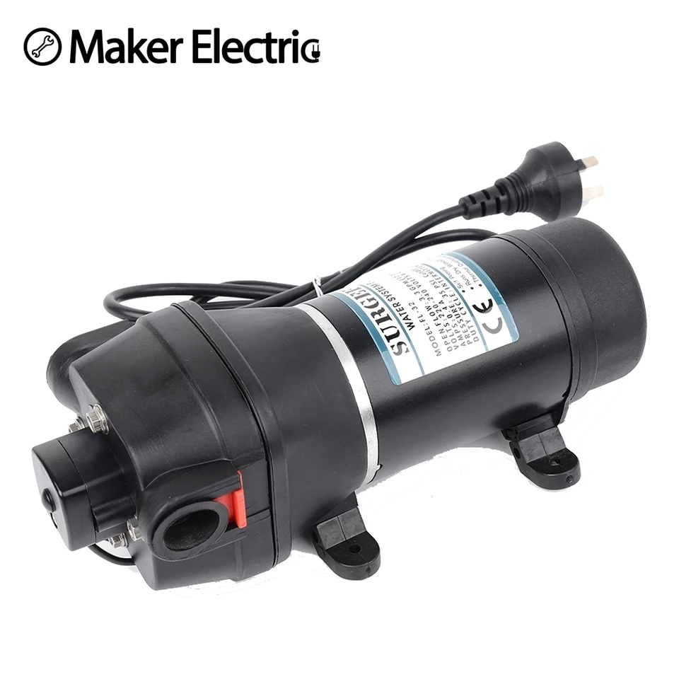 FL-30 FL-31 12V/24V DC Vodné čerpadlo Motor Self Saction Mini membránové čerpadlo 10 m výťah ponorné čerpadlá