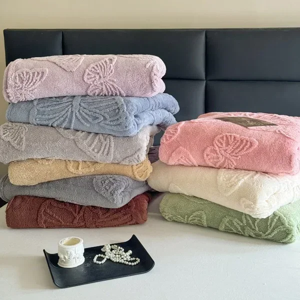Flanel Butterfly hádzať prikrývku 3D motýľ super mäkký nadýchaný ľahký fleece prikrývka pre pohovku chai pohovku pre všetky ročné obdobia