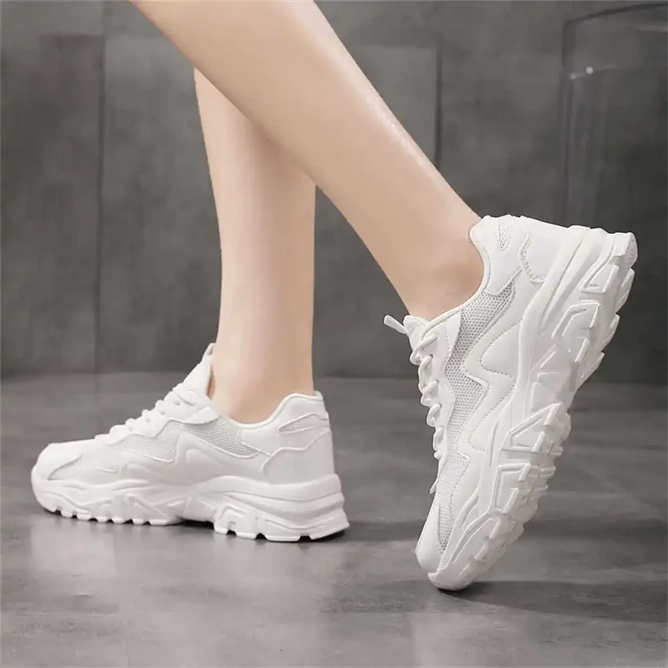 Flatform White Sole Dámske červené topánky tenisky Ženy veľkú veľkosť tenisu Sport Vietnam Tenya bascket