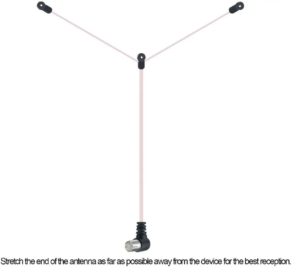 FLEX F TYPE 75 OHM FM DIPOLE RADIO ANTENNA s rôznymi adaptérmi pre stereo súpravu HIFI AV MINI SYSTÉMU HIFI AV MINI.