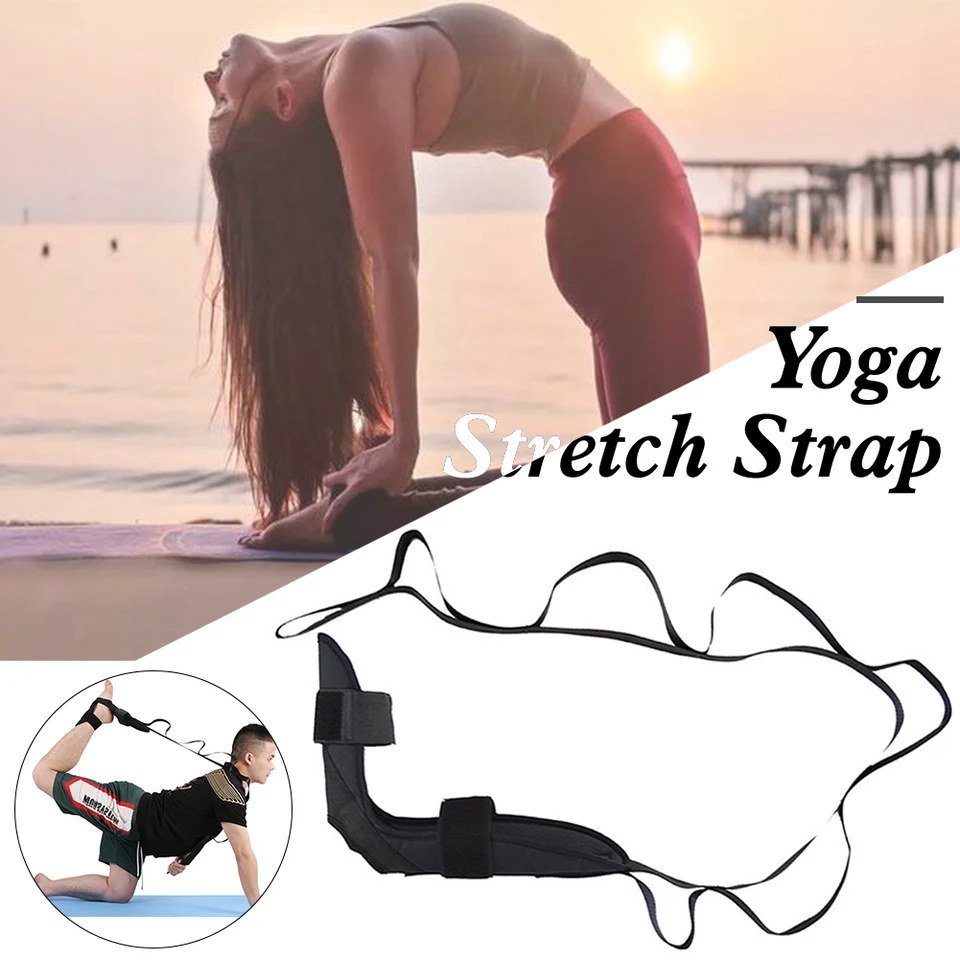 Flexibilita jogy natiahnutia nôh nôh na nosidlá na baletné rozveselenie Dance Gymnastics Tréner jogu jogu flexibilita nôh natiahnutím pásu