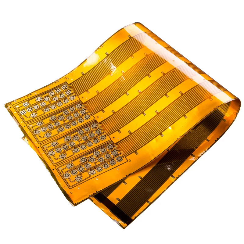 Flexibilná doska obvodu, dvojitá bočná, viacvrstvová, 6 vrstiev, 1,5 merterové LED svetlo, fotoaparát FPC