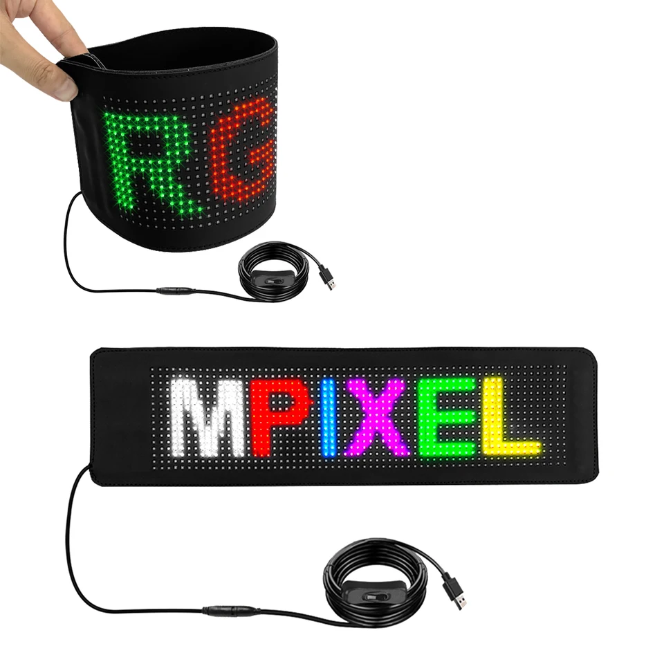 Flexibilná nálepka s automobilmi LED, žiarlivý panel, vlastné nálepky na okno Svetelné